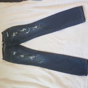 T Five women blue denim ripped jeans